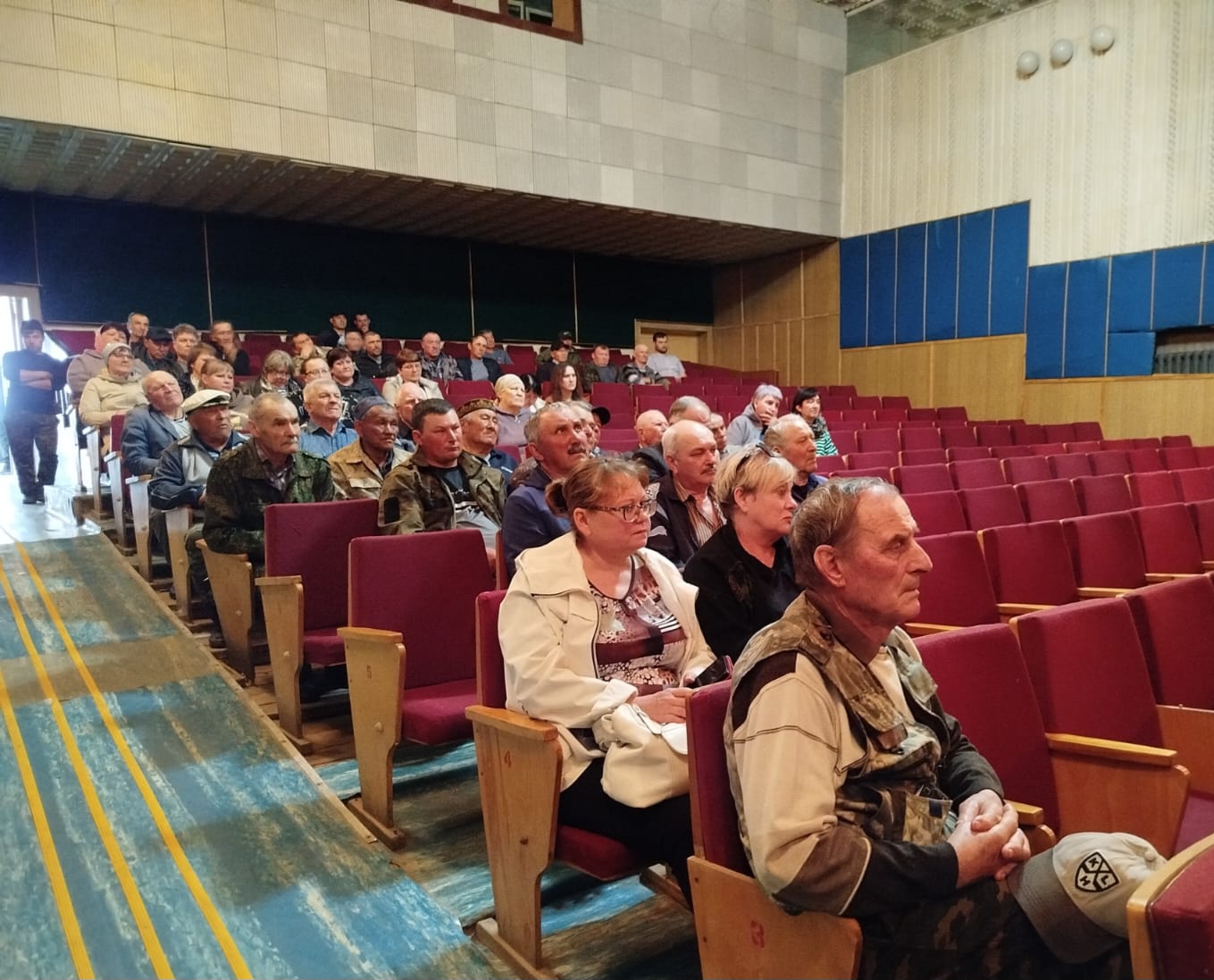 Бұланды ауданы  әкімінің Новобратск ауылдық округінің тұрғындарымен есептік кездесуі