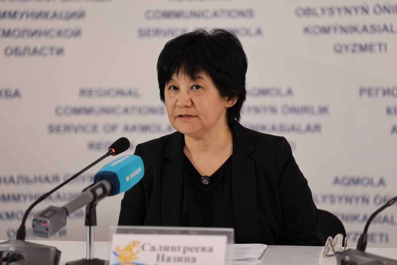 Зейнетақы және әлеуметтік қамсыздандыру бөлімінің басшысы Н.И. Салингреева брифинг өткізді.