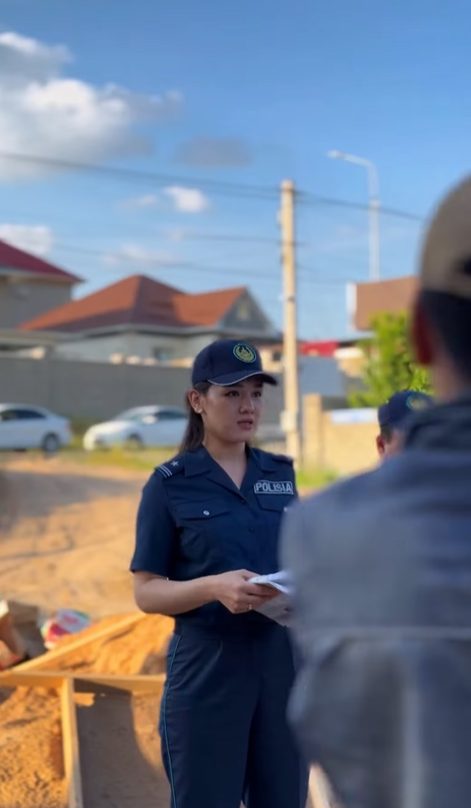 Полиция қызметкерінің бір күні