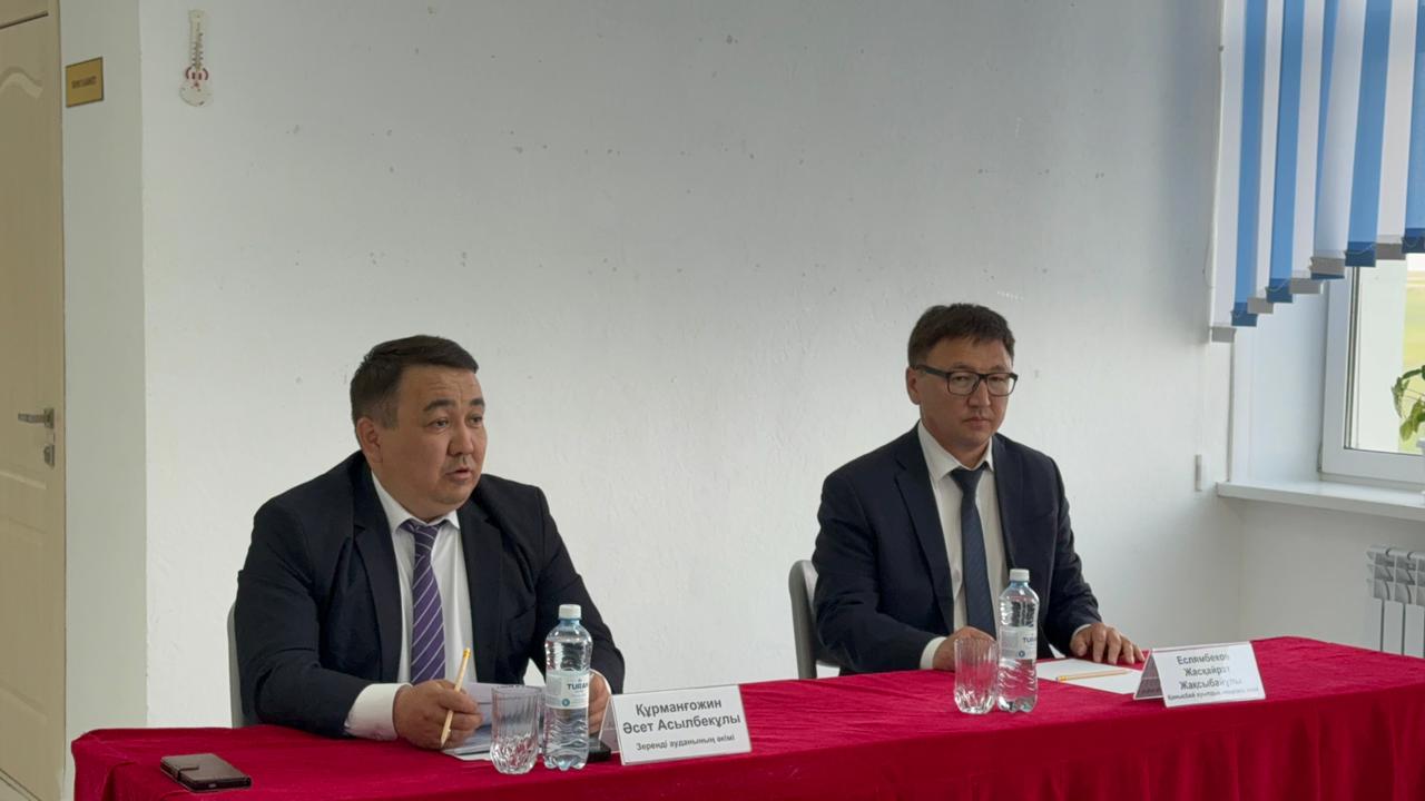 Васильковка ауылында Зеренді ауданы әкімінің Қонысбай ауылдық округі тұрғындарымен есептік кездесуі өтті.