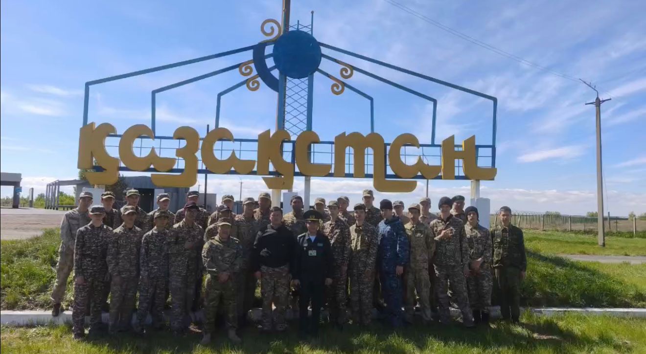 Железин ауданының оқушылары «Үрлітөбе» шекара бөлімінде далалық жиыннан өтті