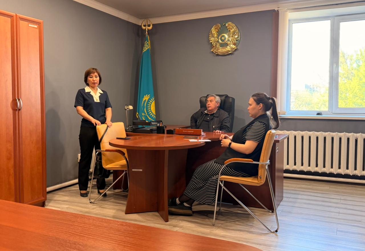 Департамент қызметкерлеріне арналған кәсіптік бағдар беру кездесуі өтті