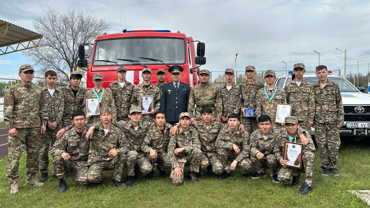 БҚО-ның екі ауданында «Жас құтқарушы» жарысы өтті