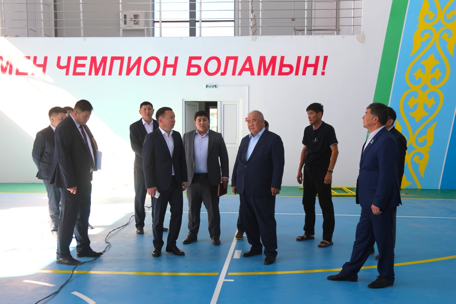 Шижаға ауылында заманауи спорт кешенінің құрылысы қарқынды жүруде
