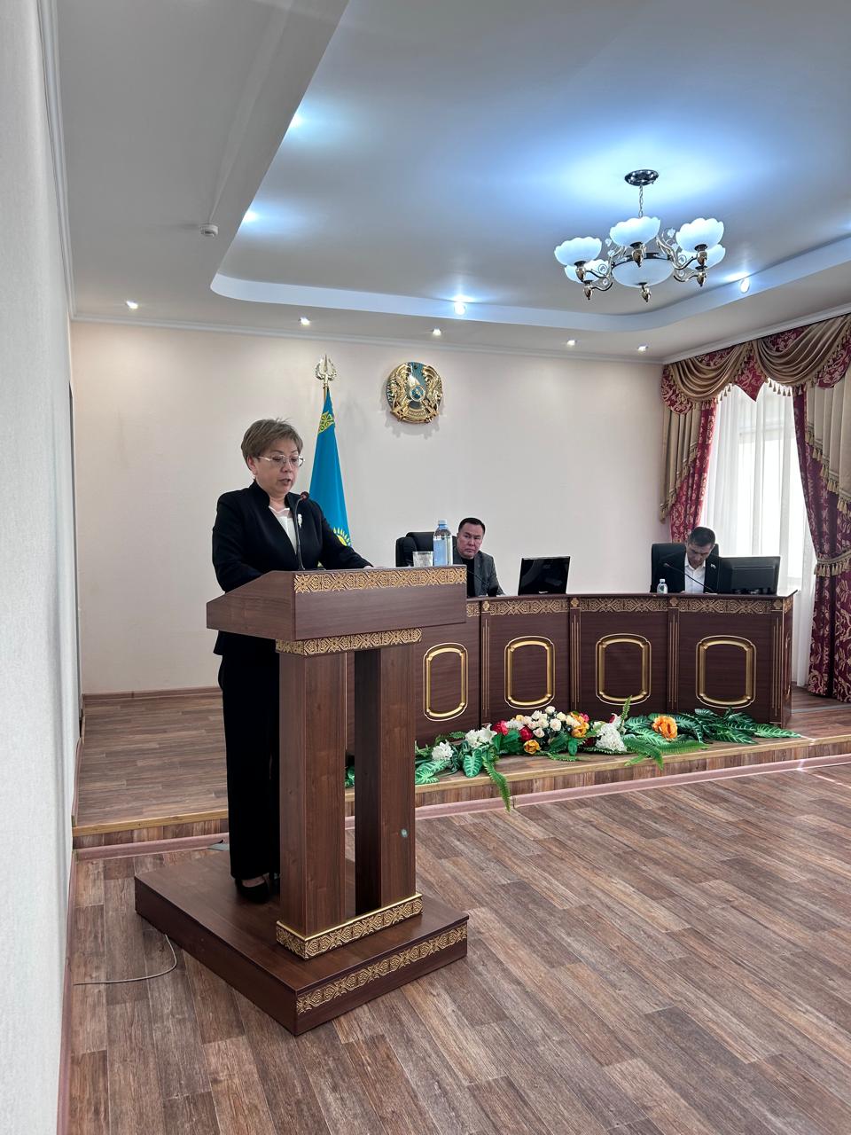 Аудандық мәслихаттың бірлескен отырысы