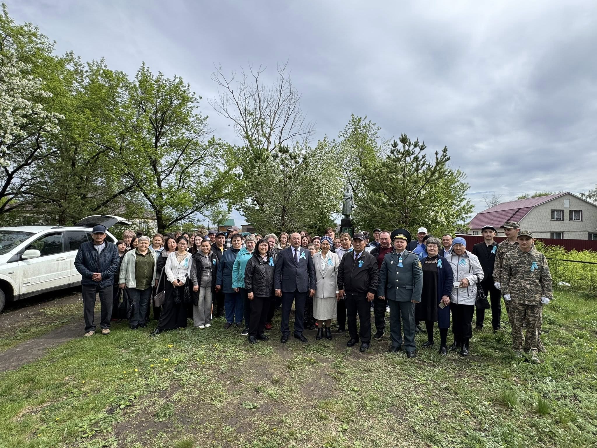 Прибрежный ауылдық округінде Ұлы Жеңістің 81 жылдығы атап өтілді