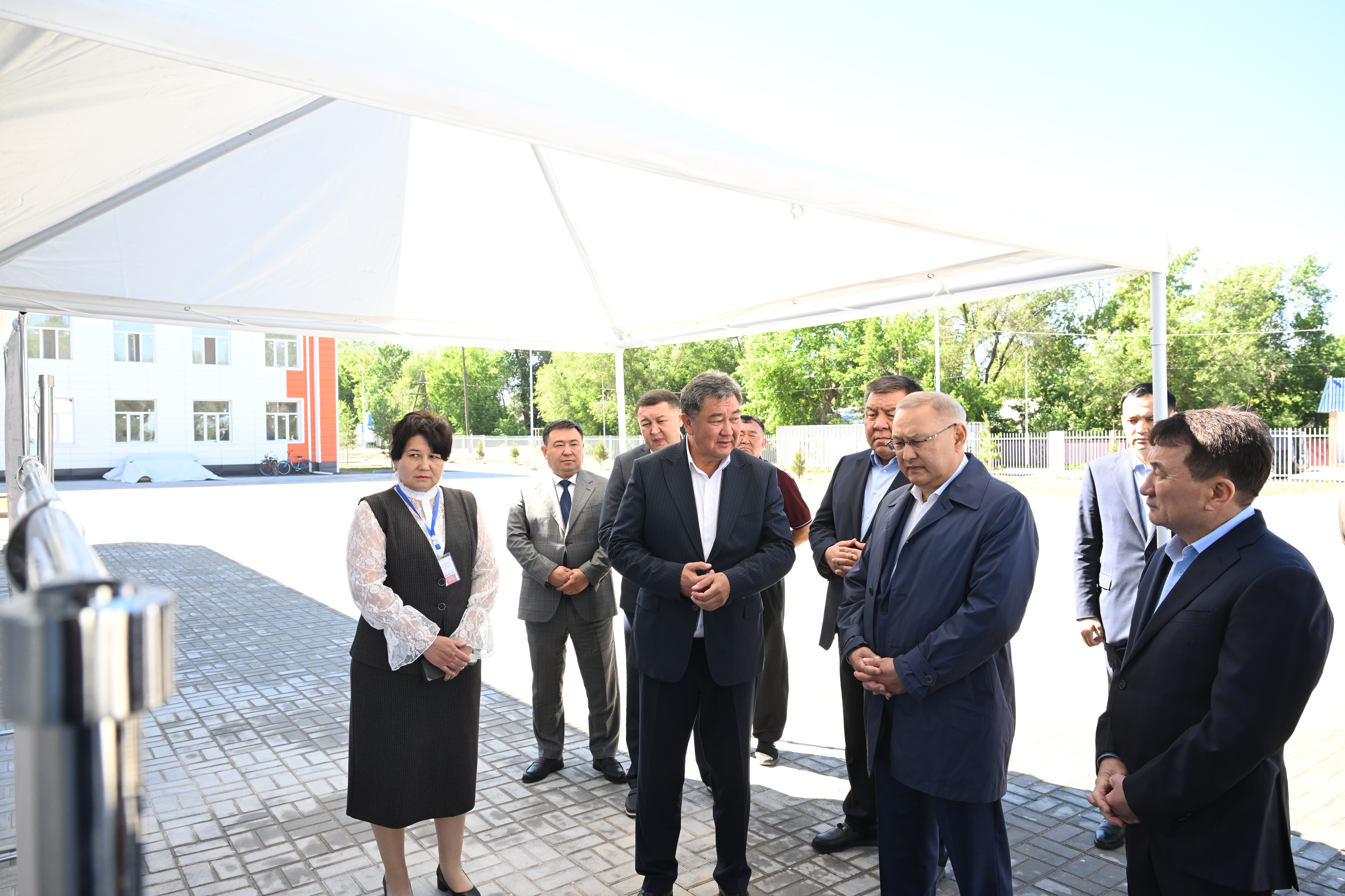 Жетісудағы бір ауылда екі бірдей әлеуметтік нысан жаңарды