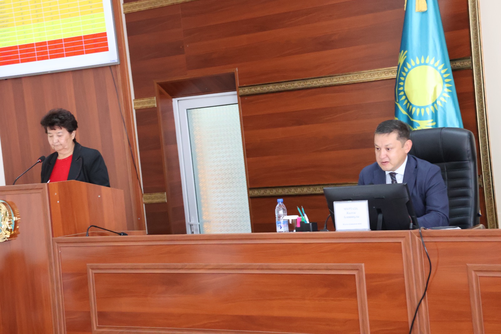 Аудан әкімі Жалғас Мұртазаның төрағалығымен кеңейтілген әкімдік отырысы өтті