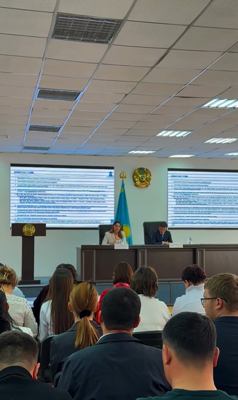 ҚАРҒАЛЫ АУДАНЫНДА АҚПАРАТТЫҚ СЕССИЯ ӨТТІ