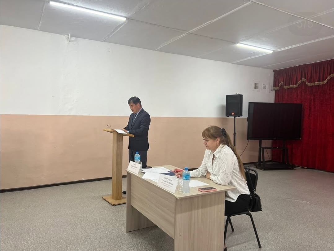Бұланды ауданы әкімінің есеп беру кездесуі