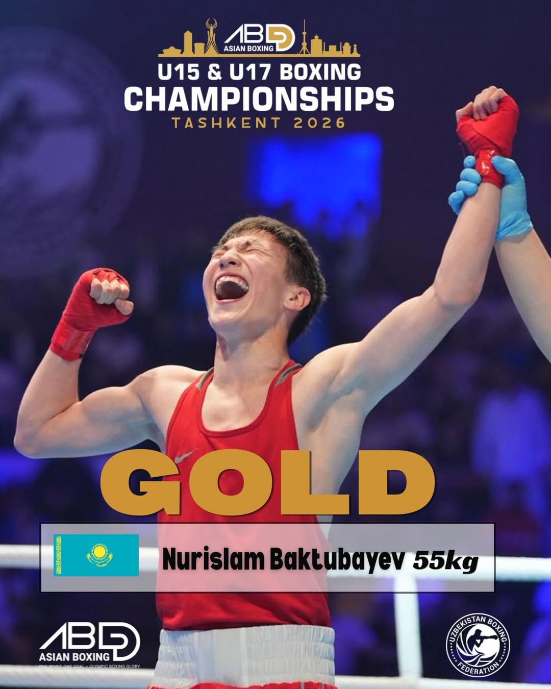 Астаналық боксшы Азия чемпионы атанды