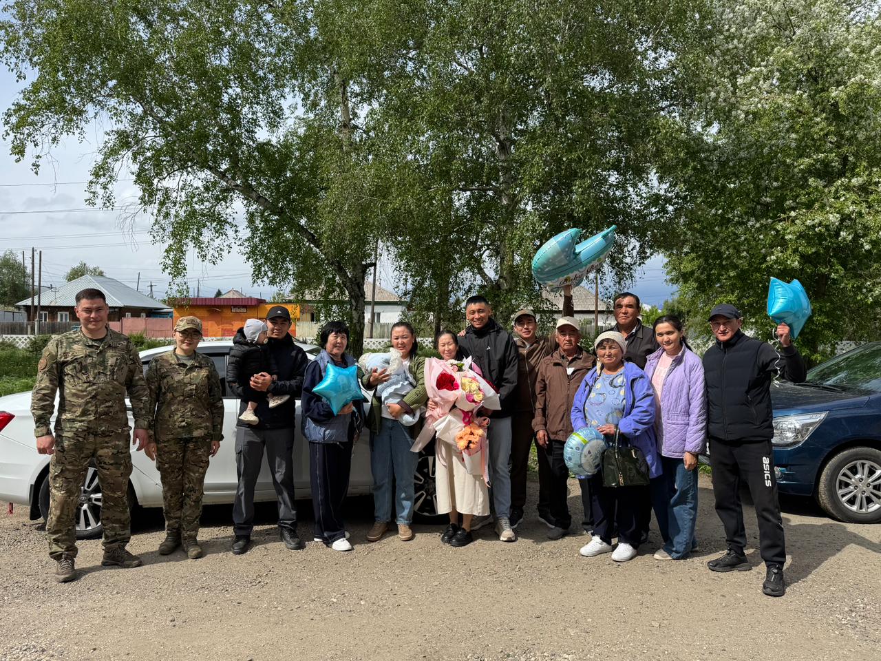 Өрт сөндіруші отбасында дүниеге келген сәби