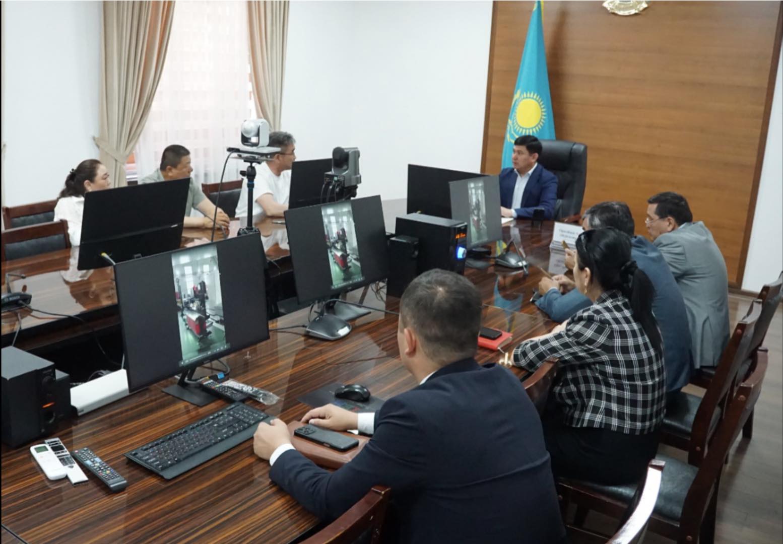 ОРДАБАСЫДА ИНВЕСТИЦИЯЛЫҚ ЖОБАЛАР БОЙЫНША КЕЗДЕСУ ӨТТІ