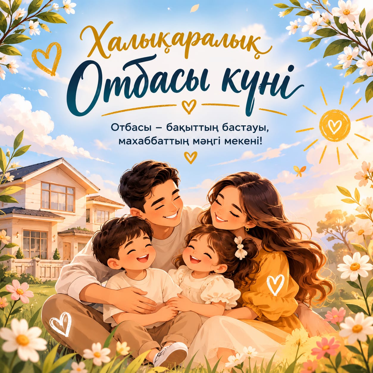 Аудан әкімінің Халықаралық Отбасы күнімен құттықтауы