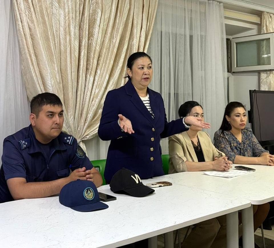 ҚЫЗЫЛОРДАДА ЖАТАҚХАНА ТҰРҒЫНДАРЫМЕН ПРОФИЛАКТИКАЛЫҚ КЕЗДЕСУ ӨТТІ