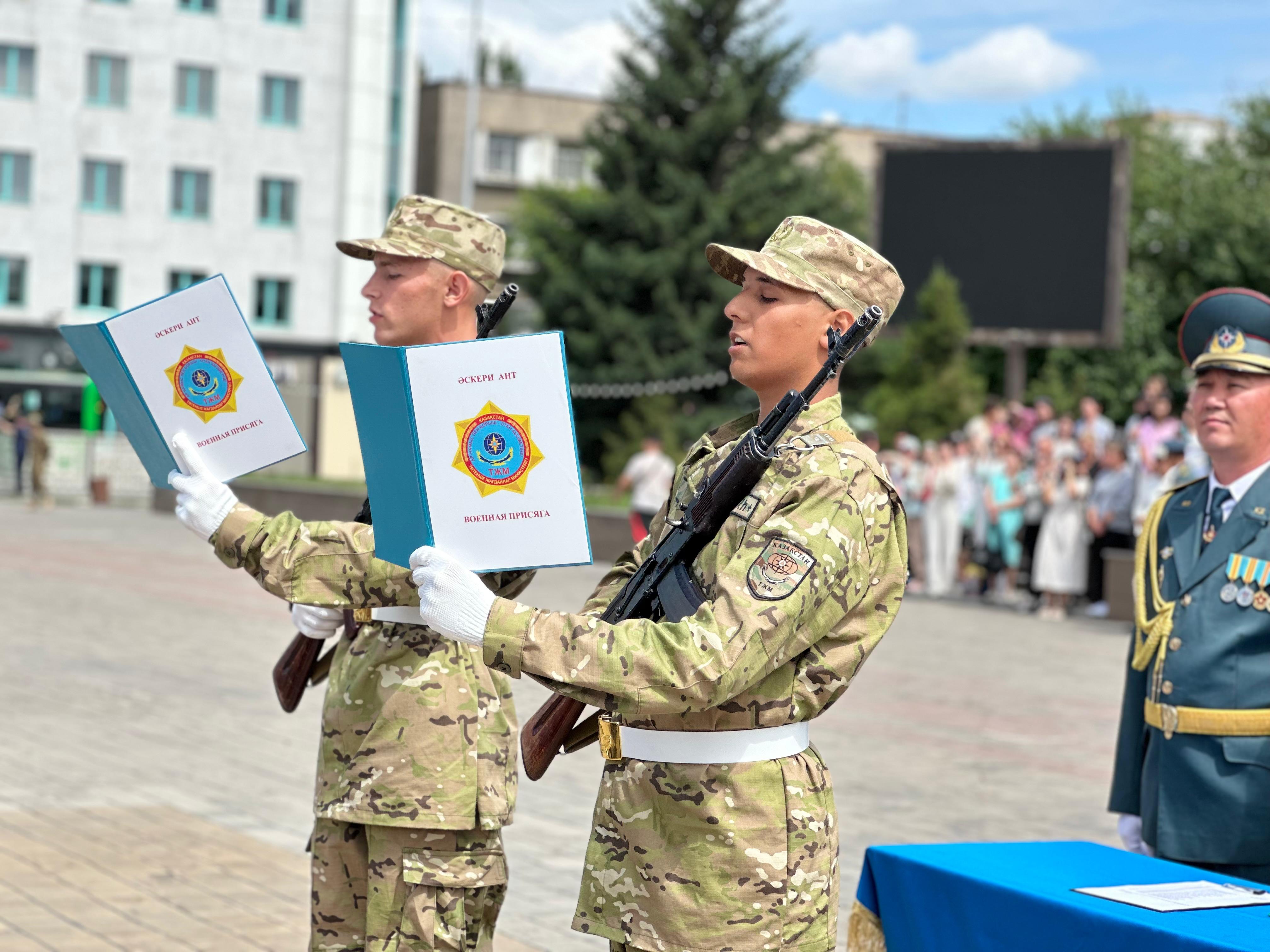 Жыл сайын ТЖМ әскери бөлімдеріне шамамен 800 мерзімді әскери қызметші шақырылады