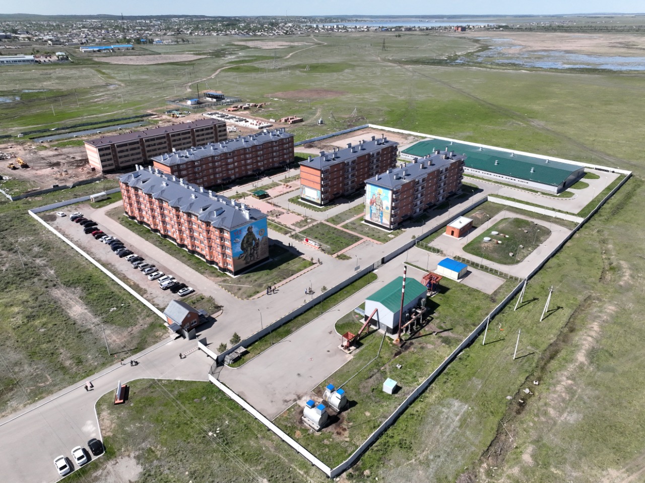 Ақкөлде ТЖМ әскери қызметшілері отбасыларының жағдайы жақсаруда