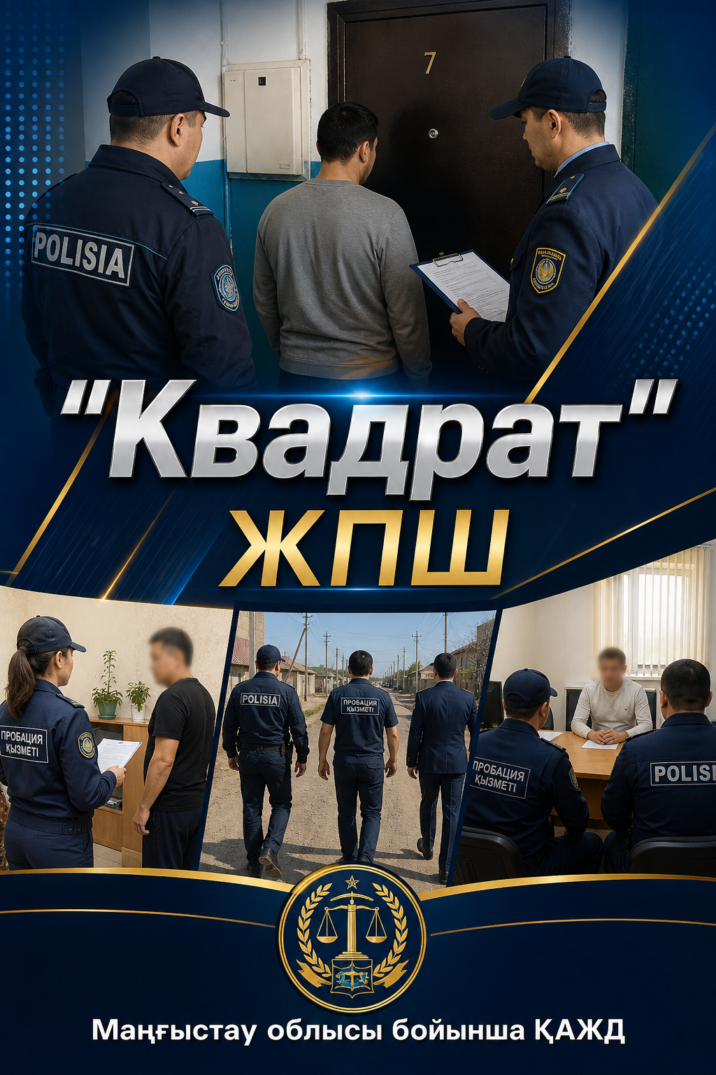 Өңірде «Квадрат» жедел-профилактикалық іс-шарасы өтуде