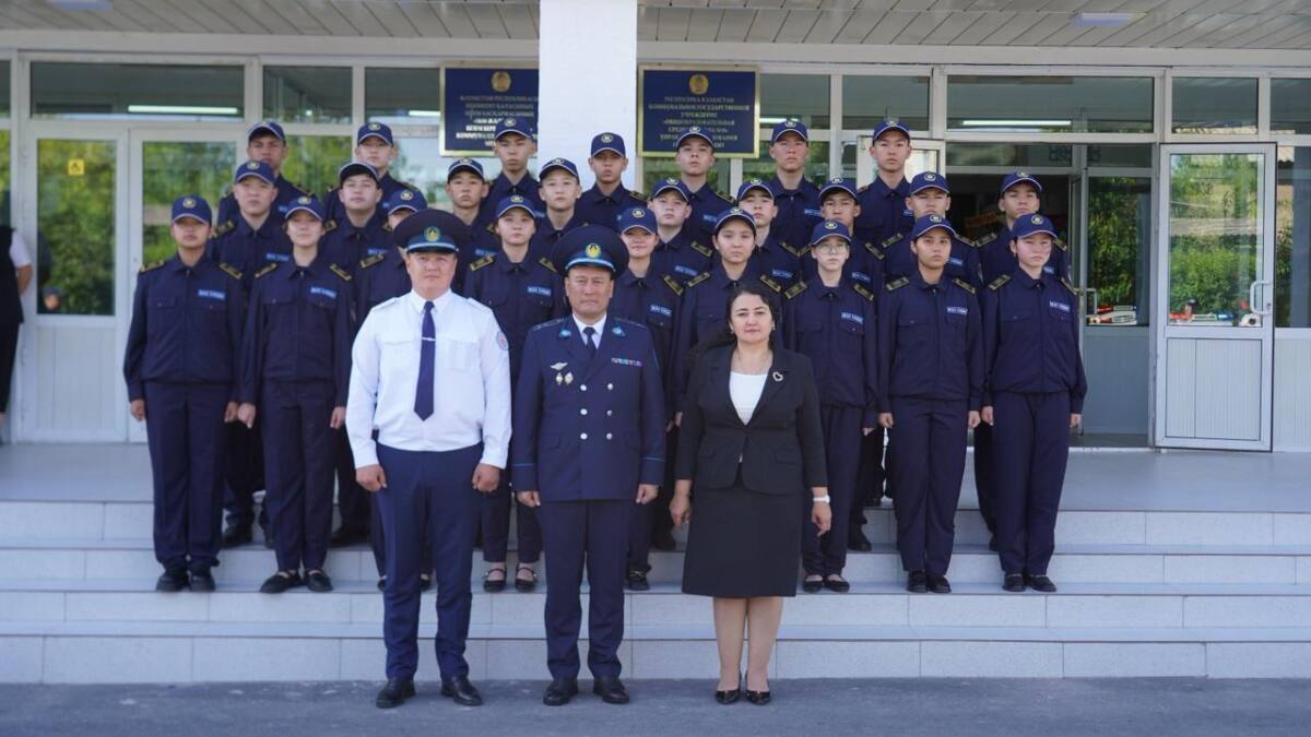 Шымкентте батыр полицейдің атына “Жас сақшы” сыныбы ашылды