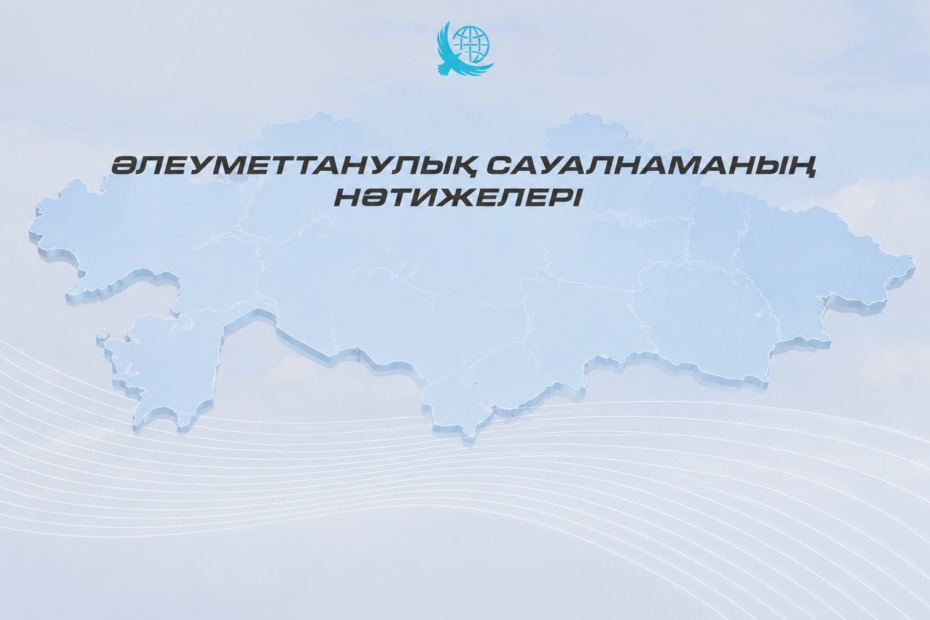 Қазақстандықтар елдің даму бағытын жоғары деңгейде оң бағалауын сақтап отыр