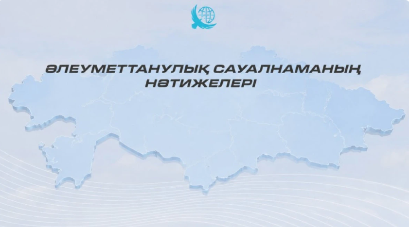 Қазақстандықтар елдің даму бағытын жоғары деңгейде оң бағалауын сақтап отыр