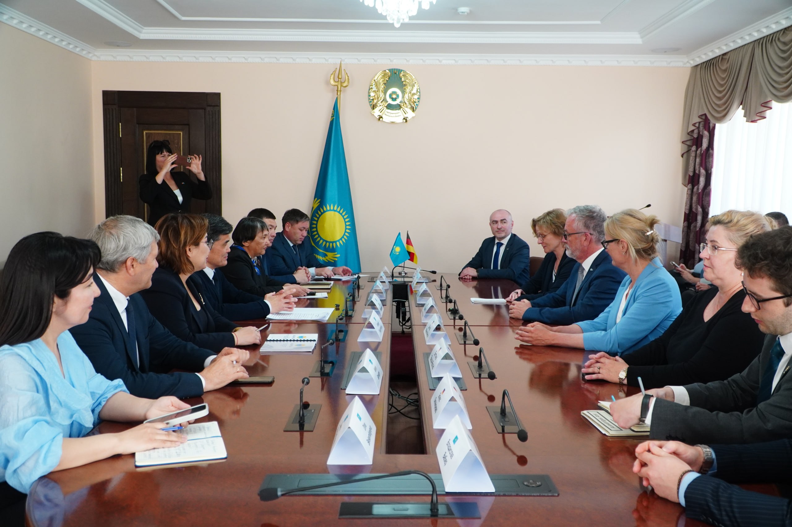 Ақмола облысында Германиямен серіктестікті дамыту мәселелері талқыланды