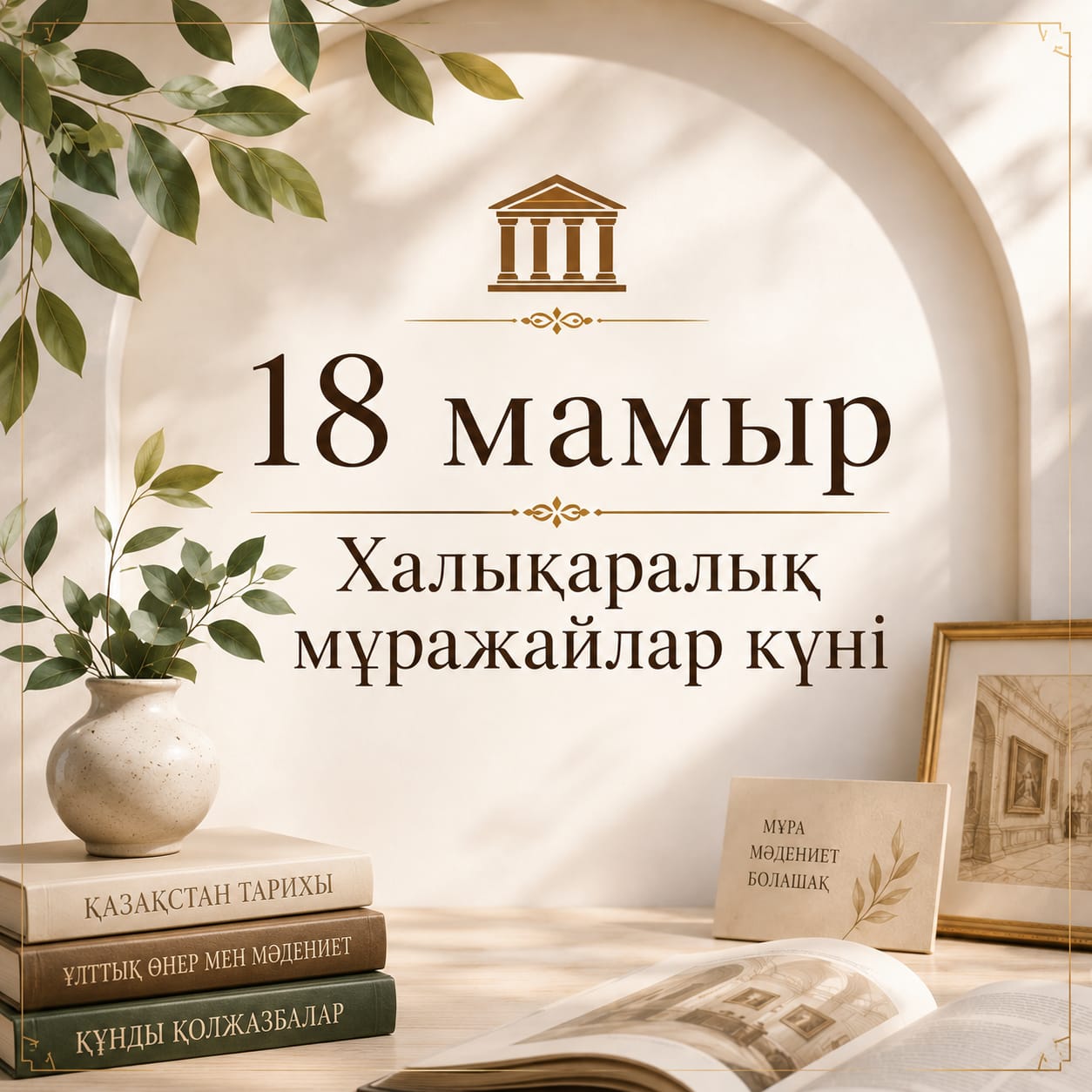 Сандықтау ауданы әкімінің Халықаралық мұражайлар күнімен құттықтауы