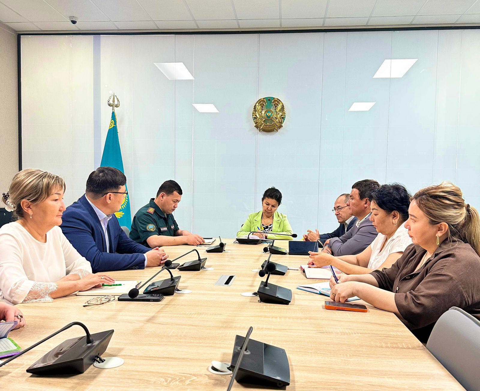 КЕЗЕКТІ АППАРАТТЫҚ ЖӘНЕ ӨРТ ҚАУІПСІЗДІГІНЕ АРНАЛҒАН ЖИЫН ӨТТІ