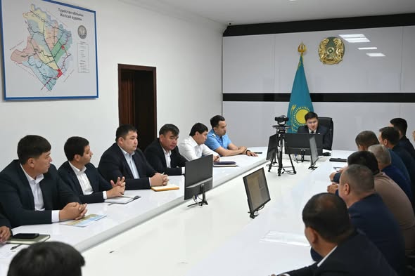 АУДАН ӘКІМІ АНЫҚТАЛҒАН КЕМШІЛІКТЕРДІ ҚЫСҚА МЕРЗІМДЕ ҚАЛПЫНА КЕЛТІРУДІ ТАПСЫРДЫ