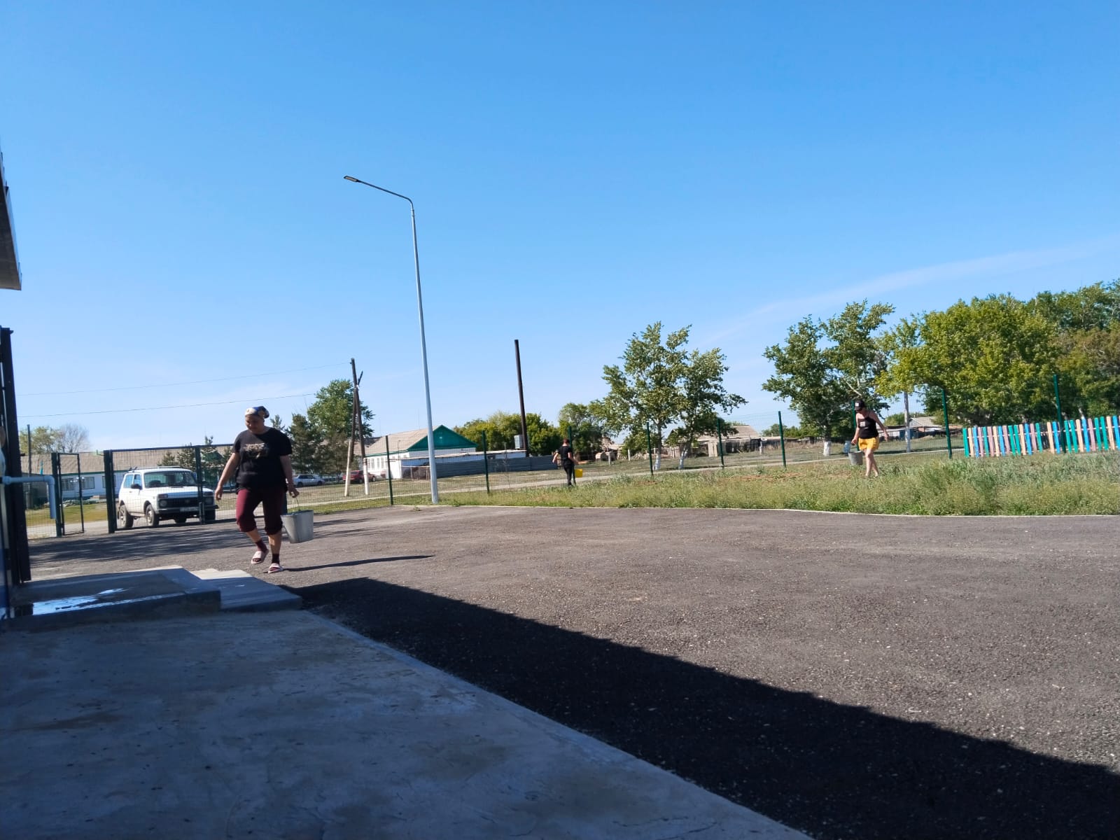 Су тарату пунктінде сенбілік өткізілді