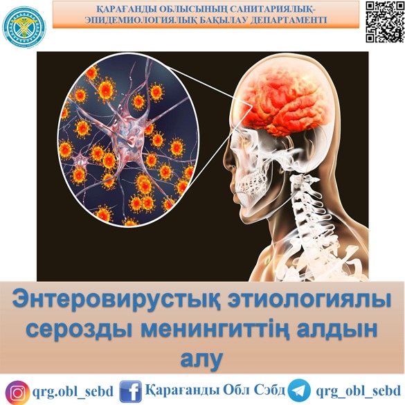 Энтеровирустық этиологиялы серозды менингиттің алдын алу