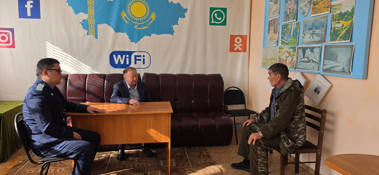 Қызылжар ауданының әкімі Соколов ауылдық округінің тұрғындарымен кездесті және азаматтарды жеке қабылдау өткізді