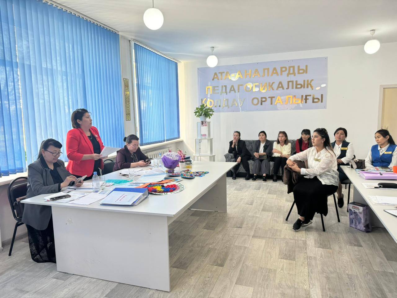 «Мектепке дейінгі ұйымның үздік педагогі» байқауының аудандық кезеңі өтті