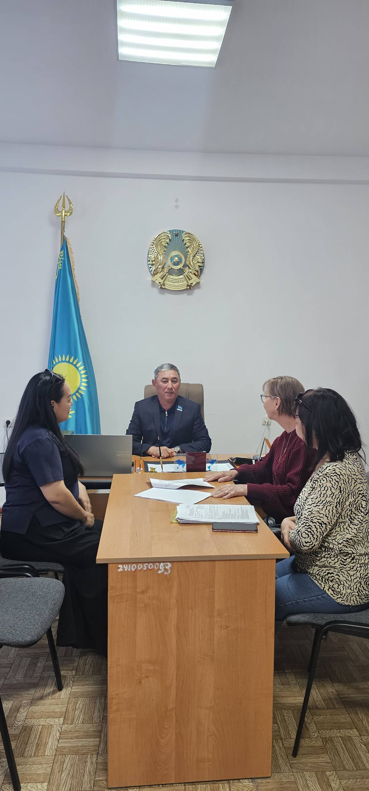 Азаматтарды жеке мәселелері бойынша қабылдау