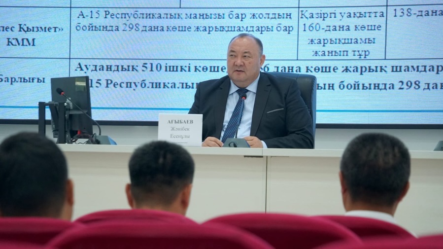 КЕЛЕС АУДАНЫНДА 6 754 КӨШЕ ЖАРЫҒЫ ХАЛЫҚҚА ҚЫЗМЕТ ЕТУДЕ
