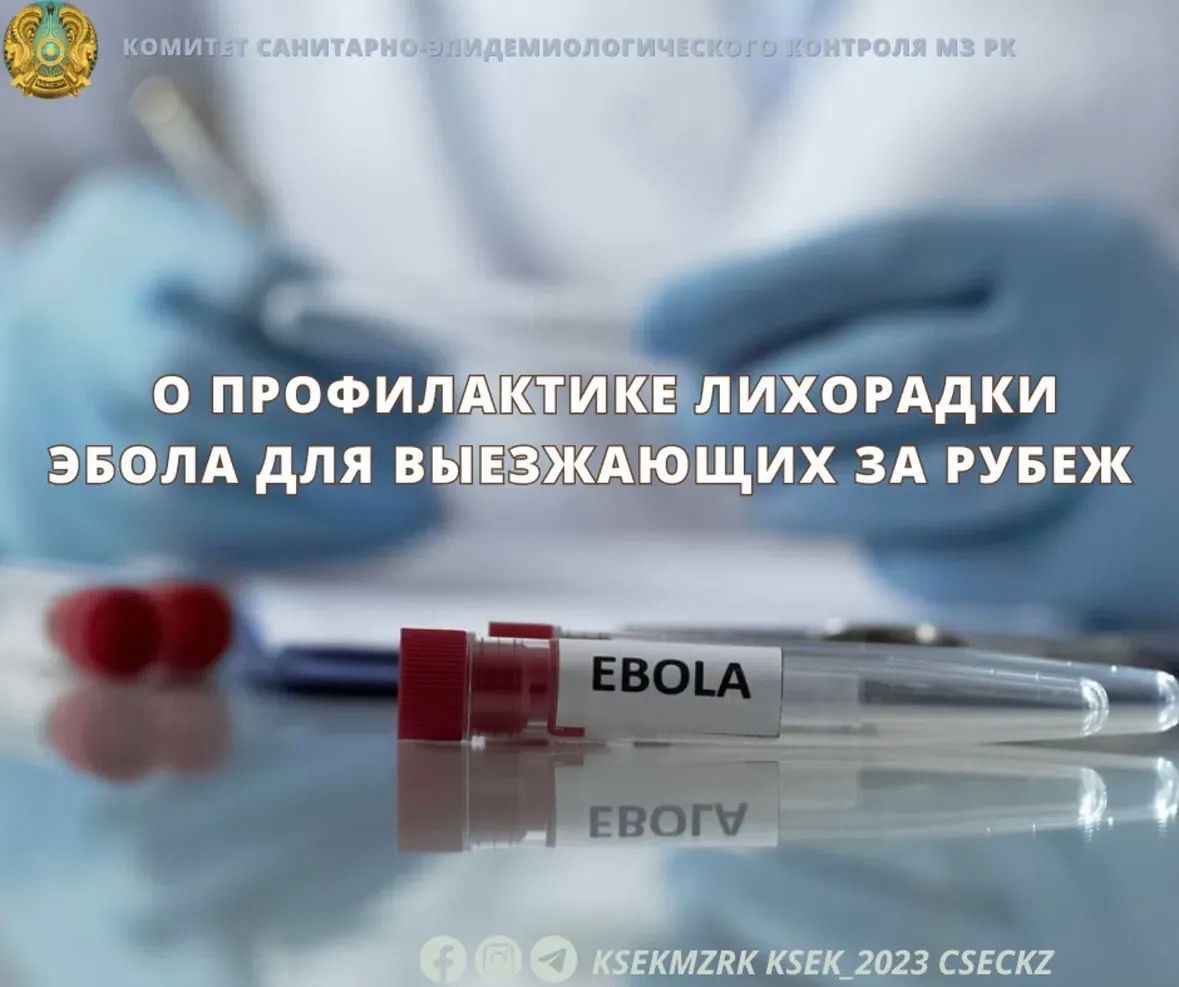О профилактике лихорадки Эбола для выезжающих за рубеж