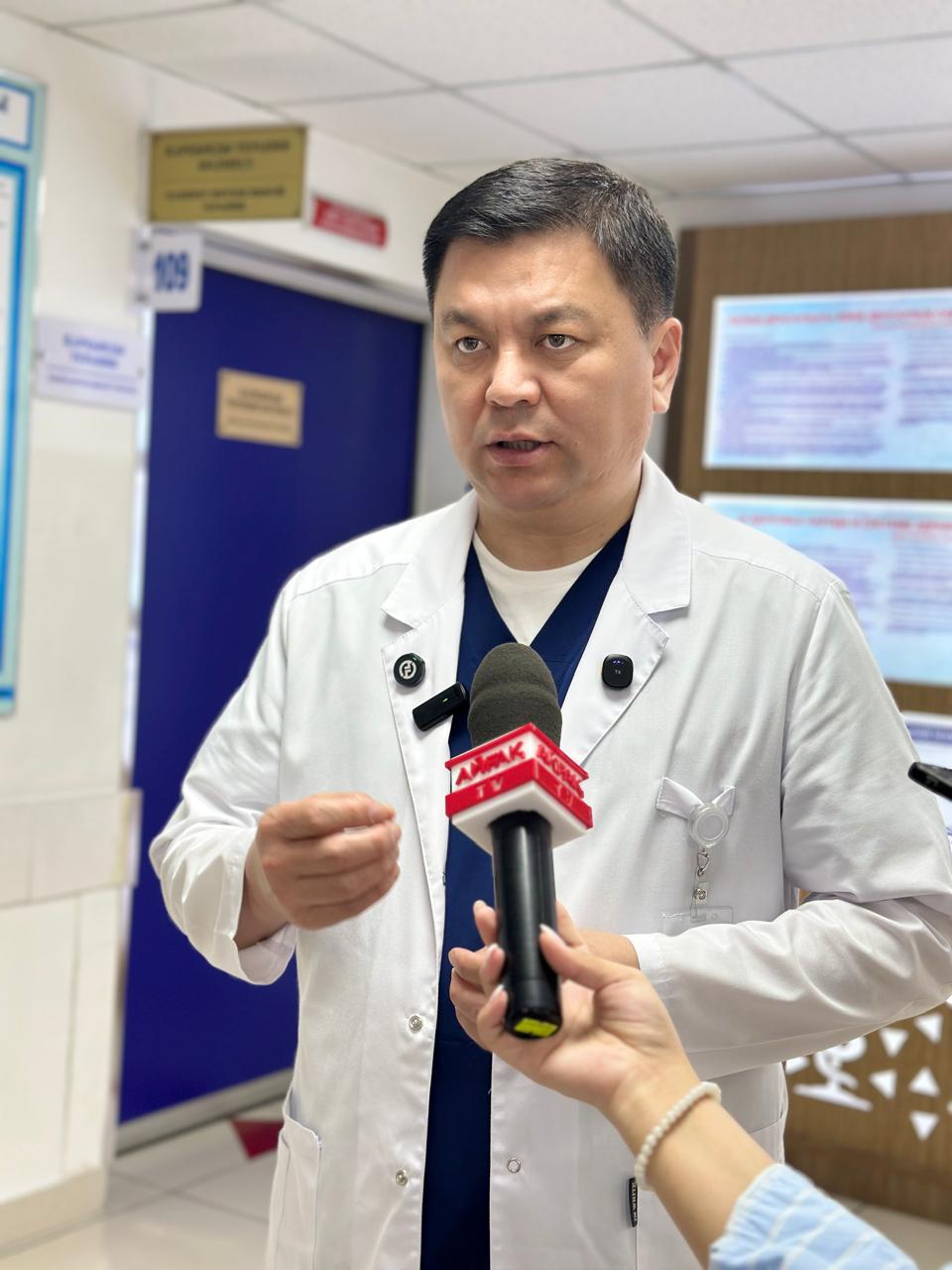 ШЫМКЕНТТЕ КҮРДЕЛІ ОПЕРАЦИЯЛАР ЖҮЗДЕГЕН АДАМ ӨМІРІНЕ АРАША БОЛДЫ