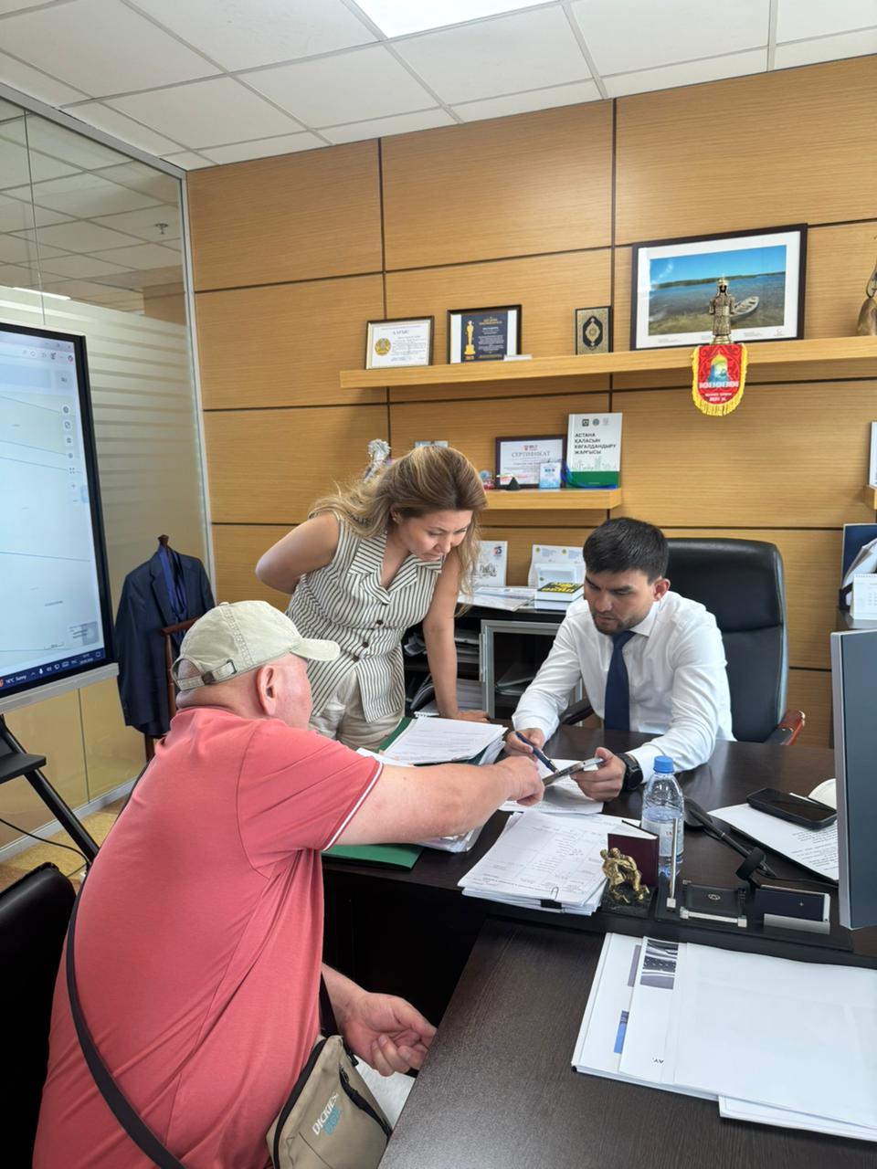 Заместитель руководителя Управления Аян Смагулов провел еженедельный прием граждан.