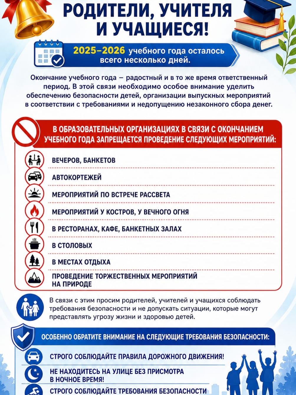 Уважаемые родители, педагоги и учащиеся!