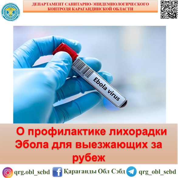 О профилактике лихорадки Эбола для выезжающих за рубеж