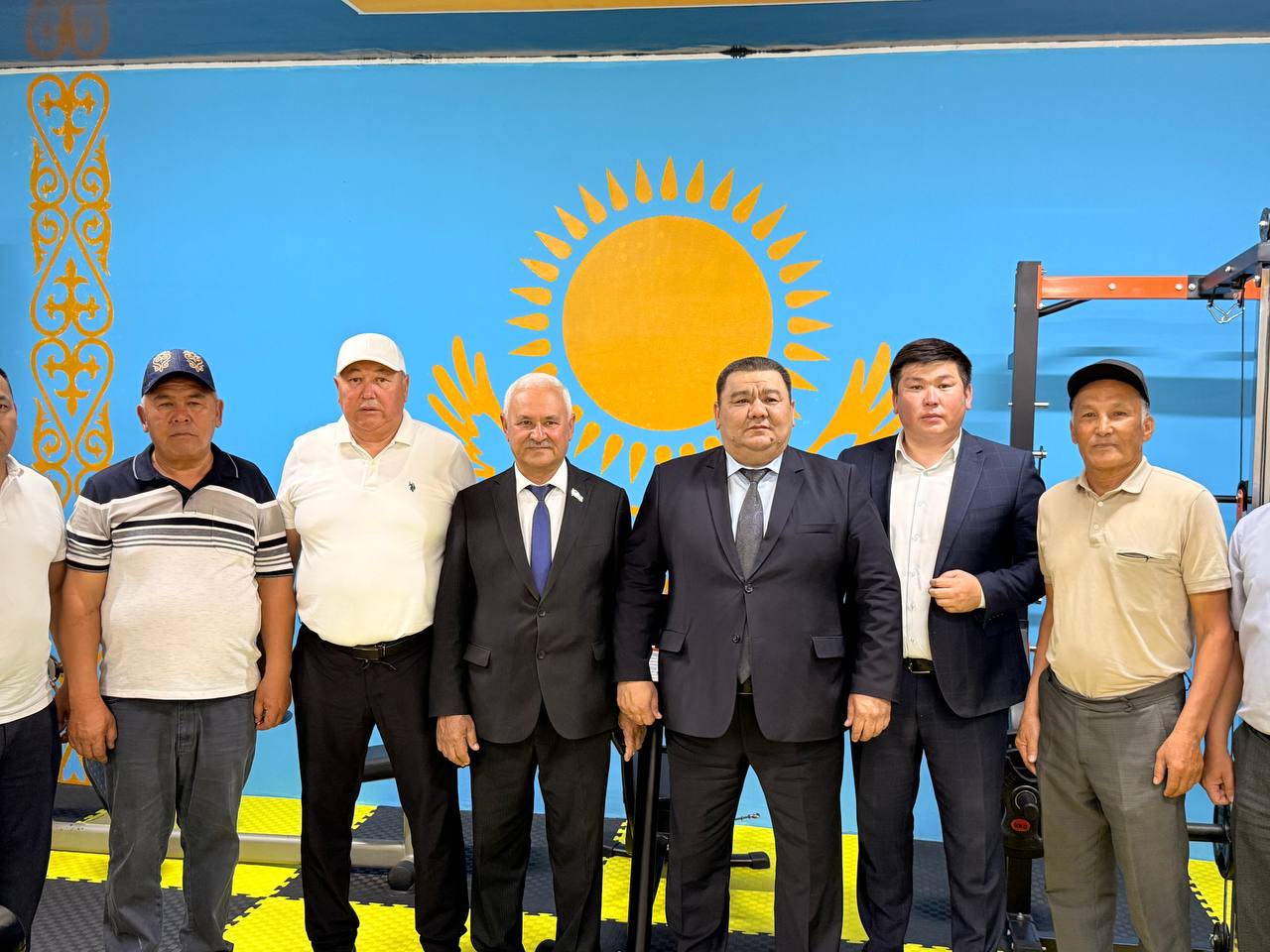 В селе Коктал открылся спортзал