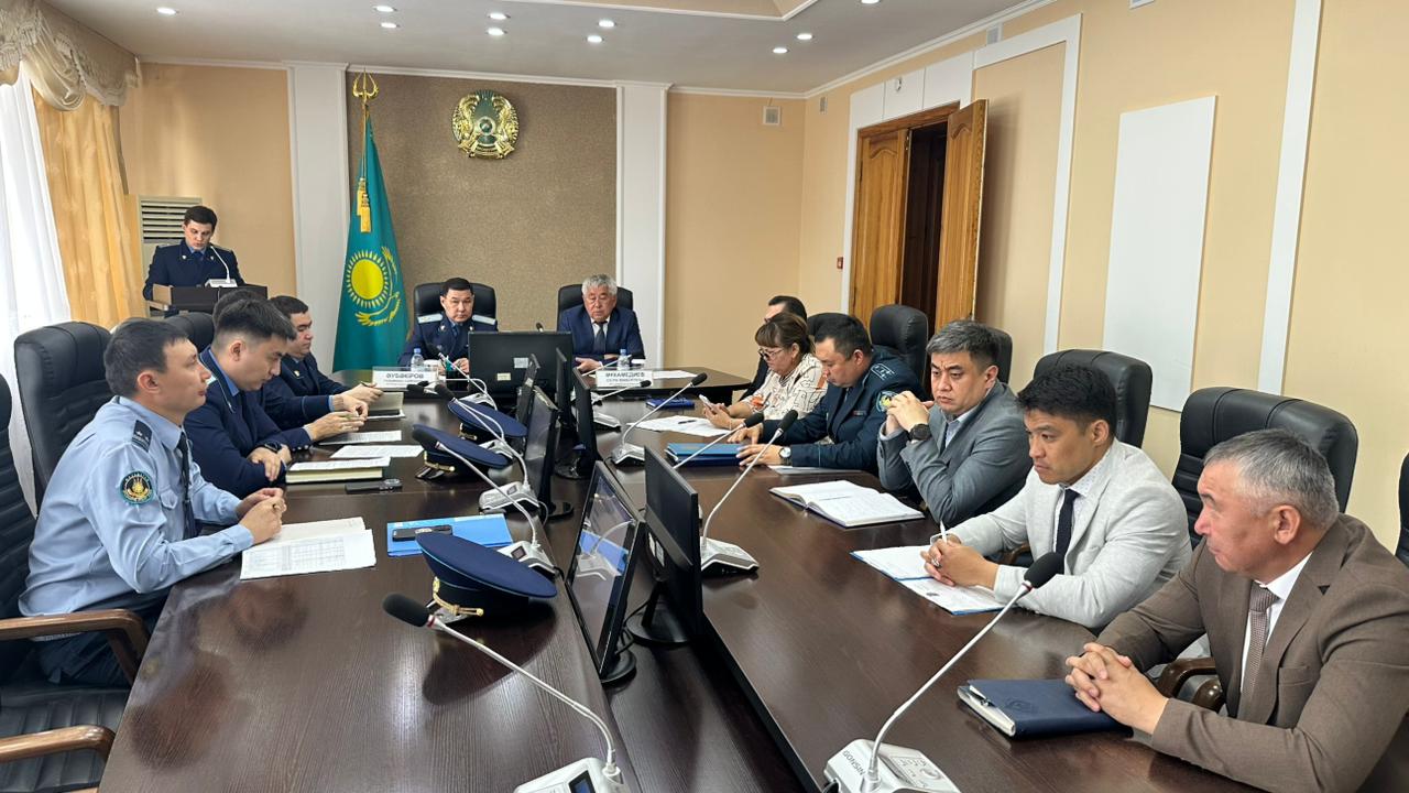 По инициативе прокуратуры в акимате города состоялось межведомственное совещание по вопросам профилактики правонарушений, охраны общественного порядка и борьбы с преступностью