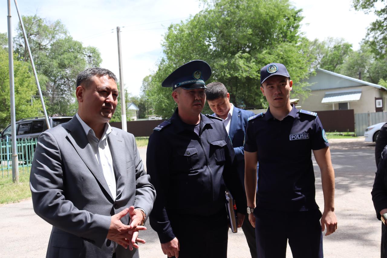 Встреча акима Кербулакского района