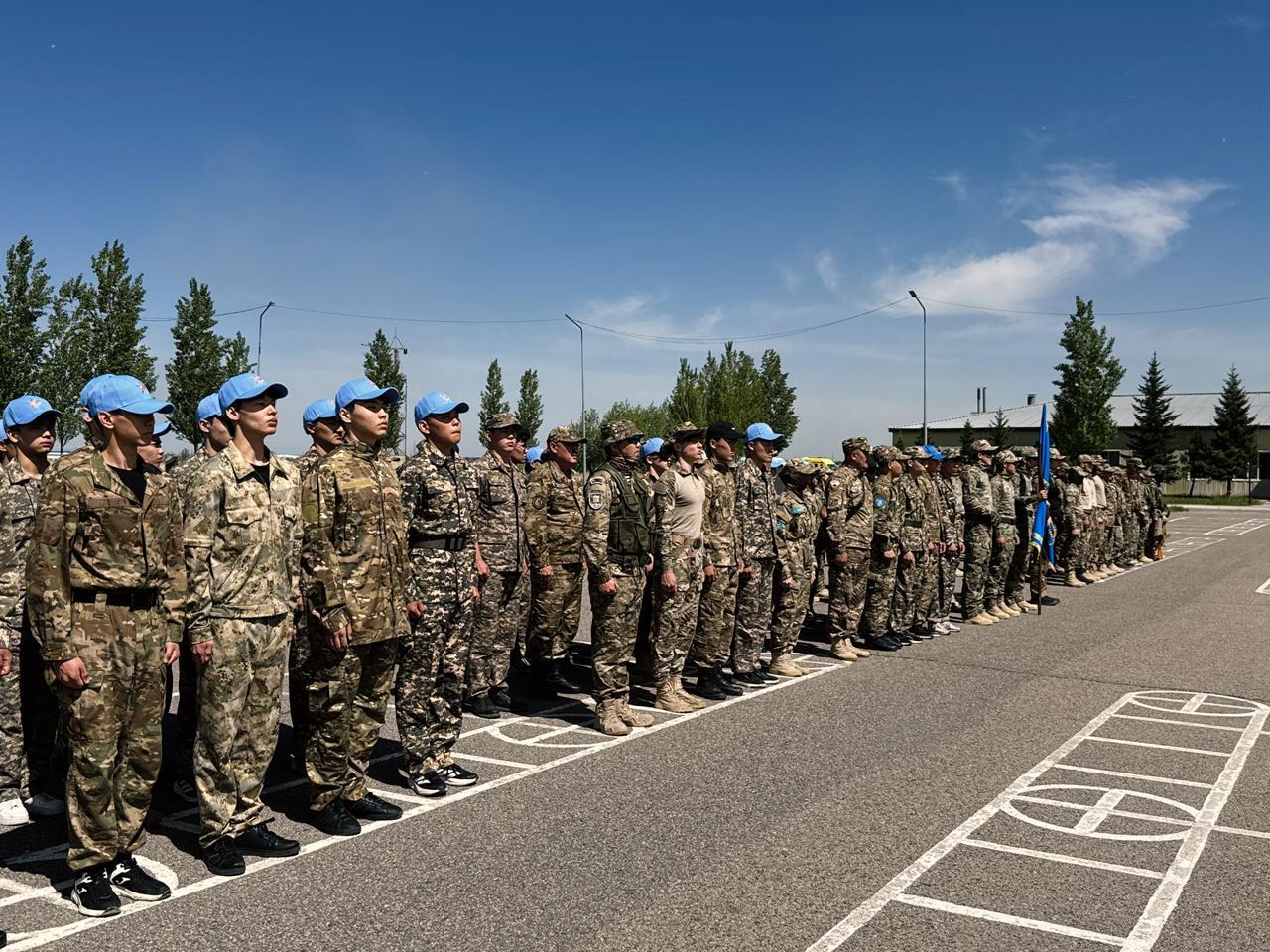 В Астане прошел военно-патриотический сбор молодежи «Айбын-2026»