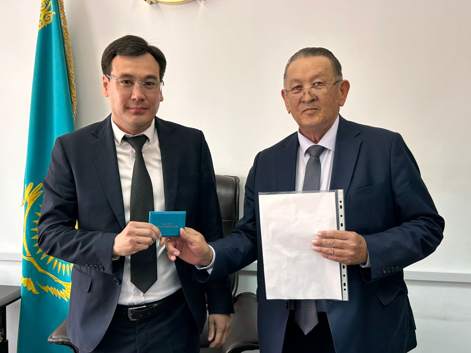 Избран аким села Баутино