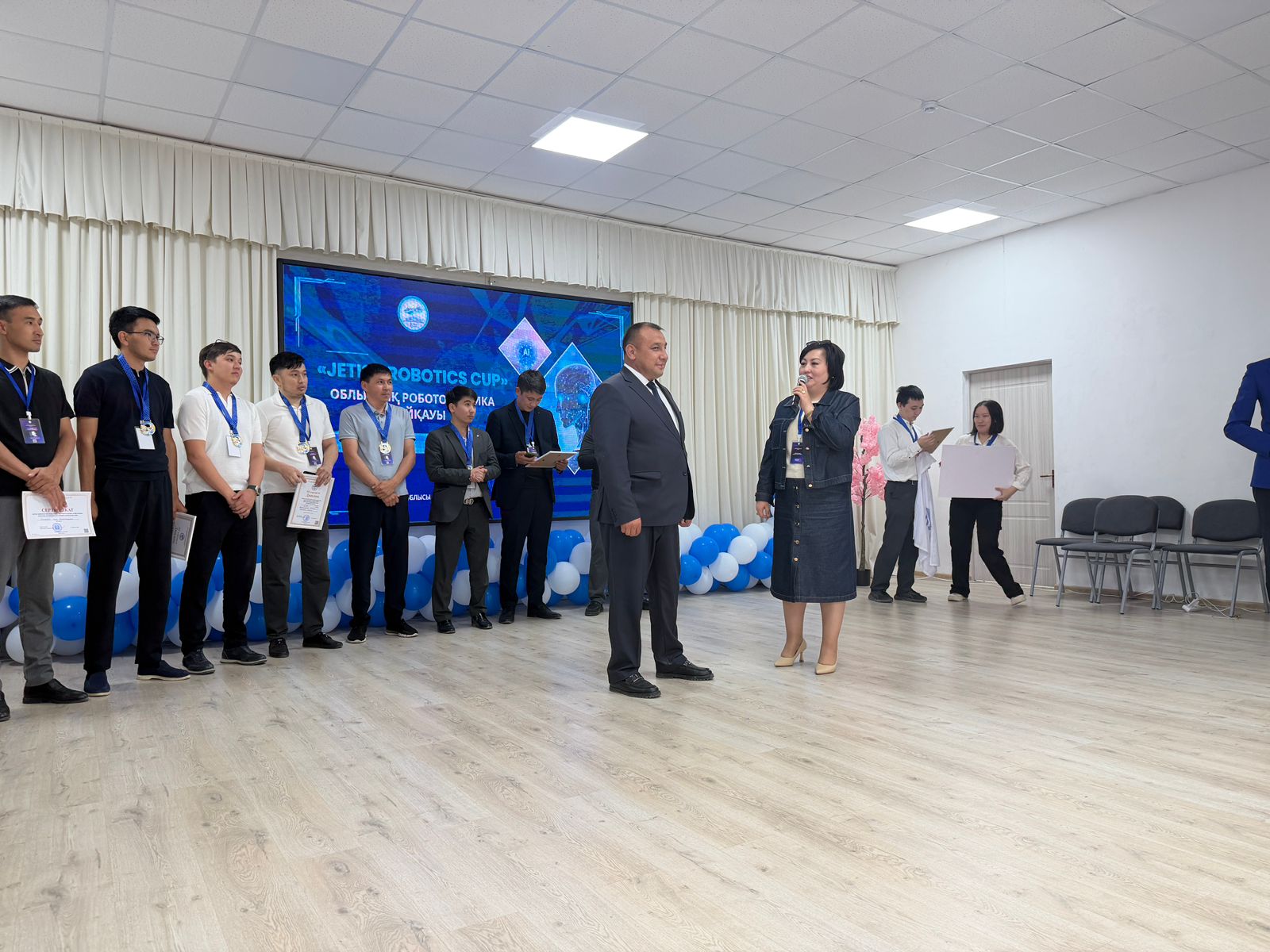 Областной конкурс по робототехнике «Jetisu Robotics Cup»