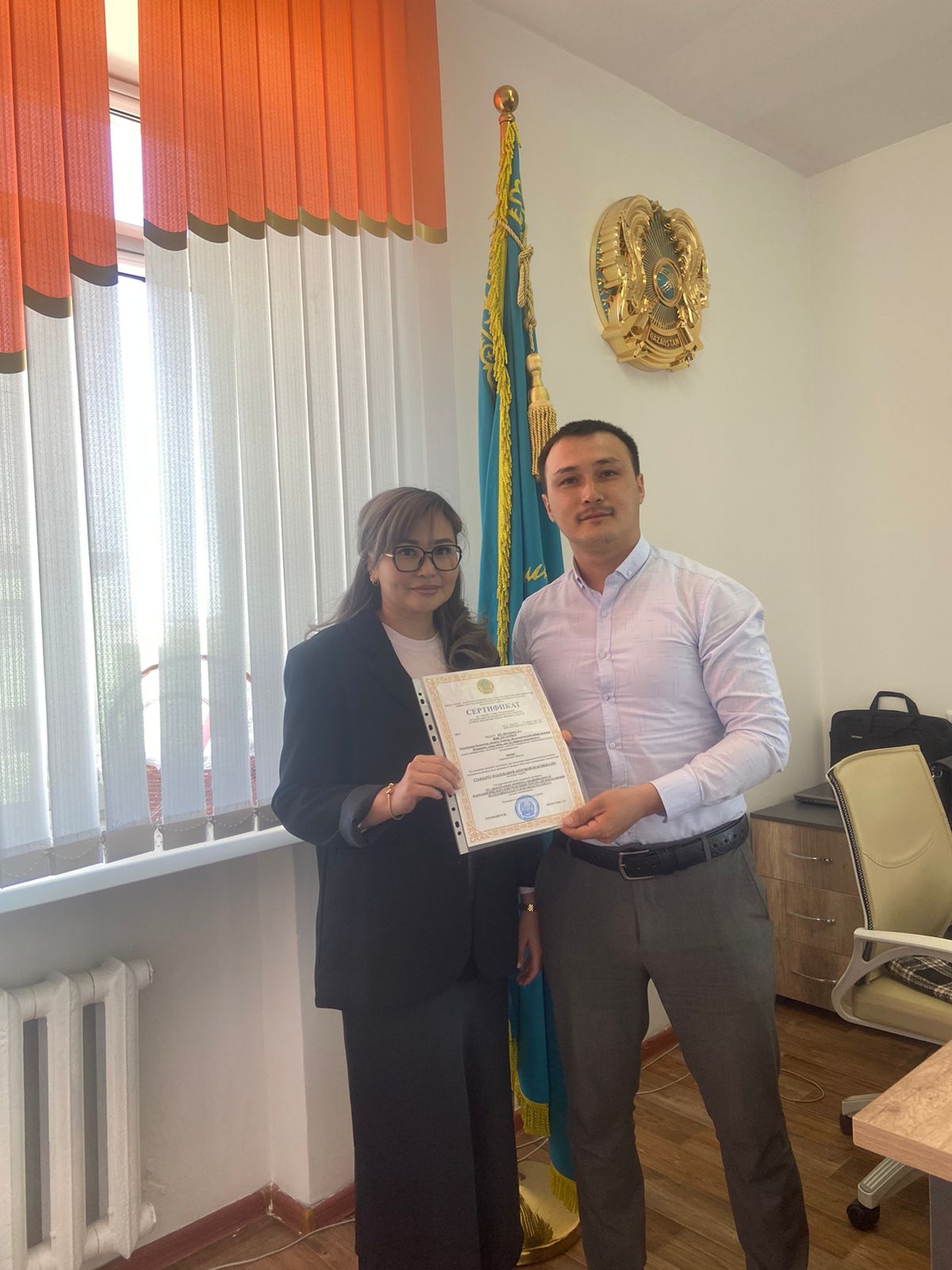 Прошло вручение сертификата на соответствие стандарта GPP
