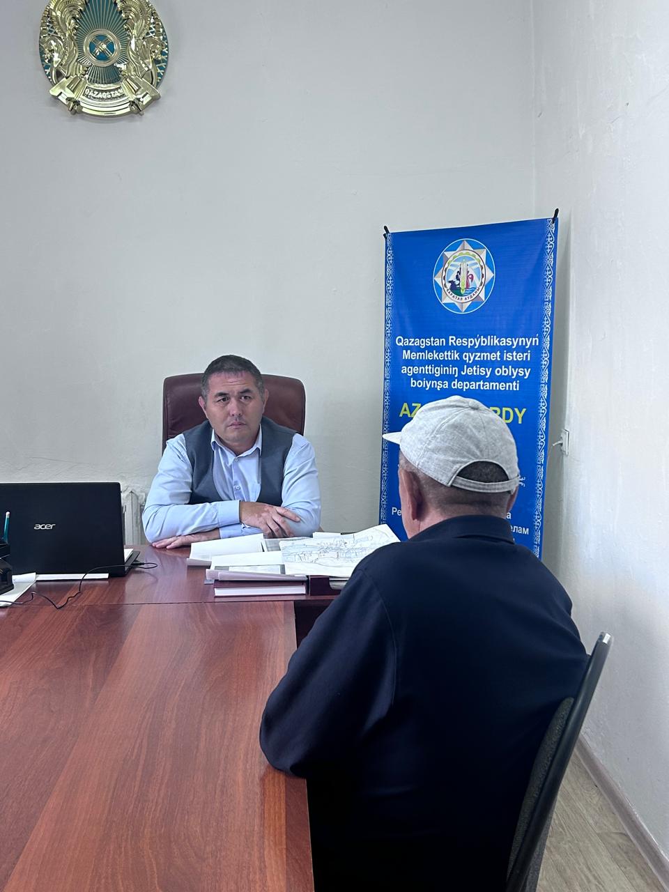 Состоялся личный прием жителей округа акимом