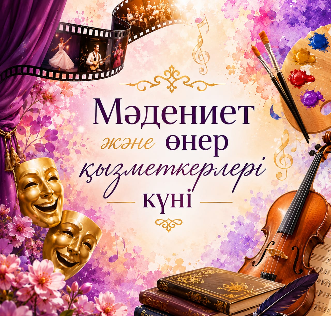 Поздравление акима Сандыктауского района с Днем работников культуры и искусства