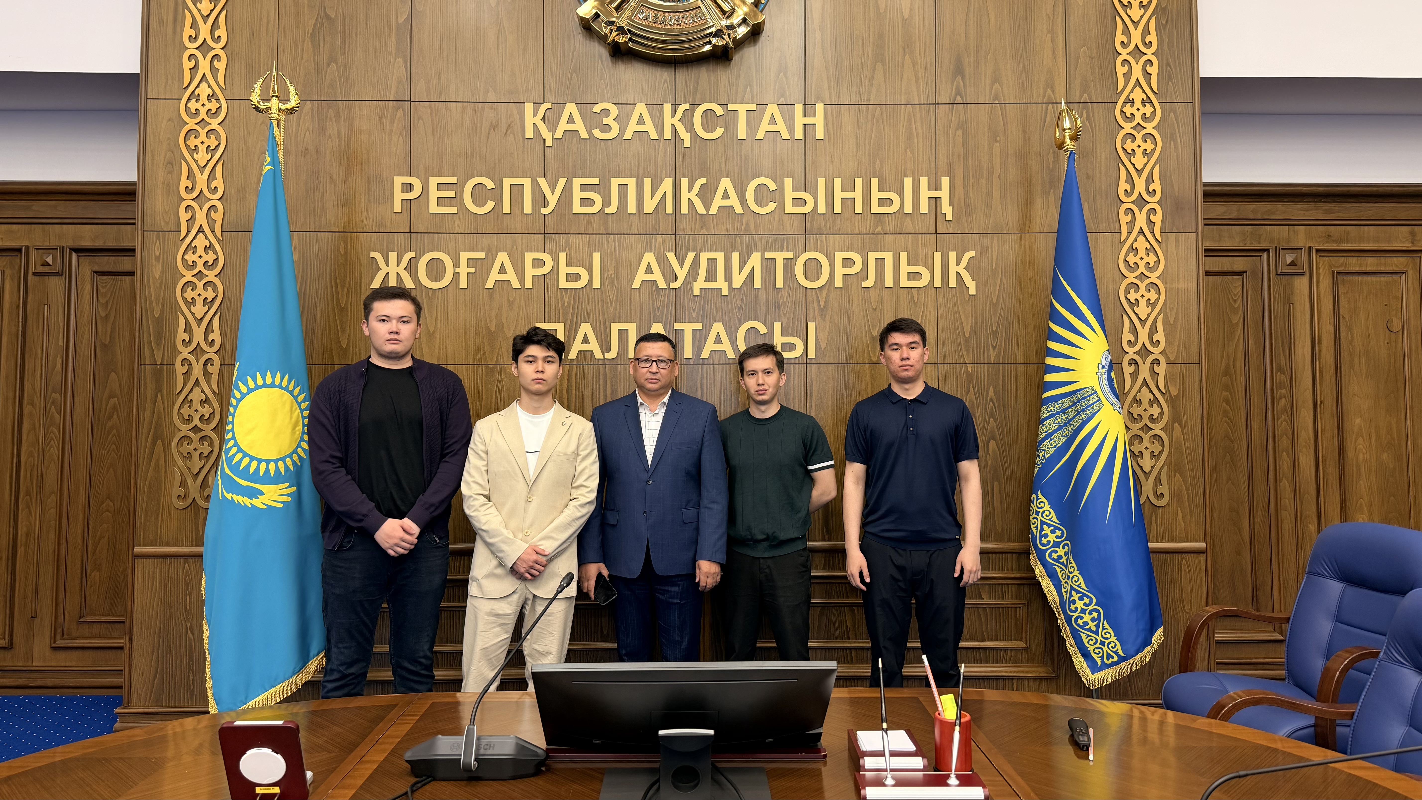 В Высшей аудиторской палате прошла встреча со студентами в рамках программы «Адал Азамат»